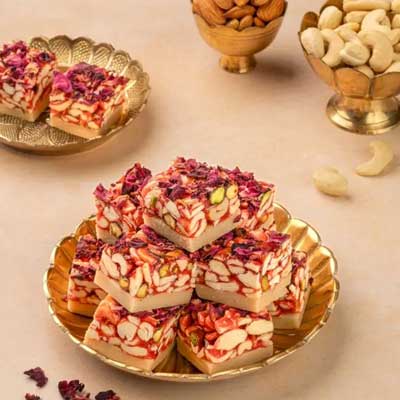 "Dry fruit kaju mothi pak Sweet - 1kg - Click here to View more details about this Product
